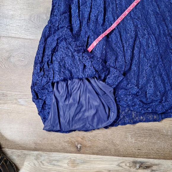 All That Jazz Vintage 1980s Lace Button Up Dress Size 9/10, Style#54244 - Picture 11 of 14